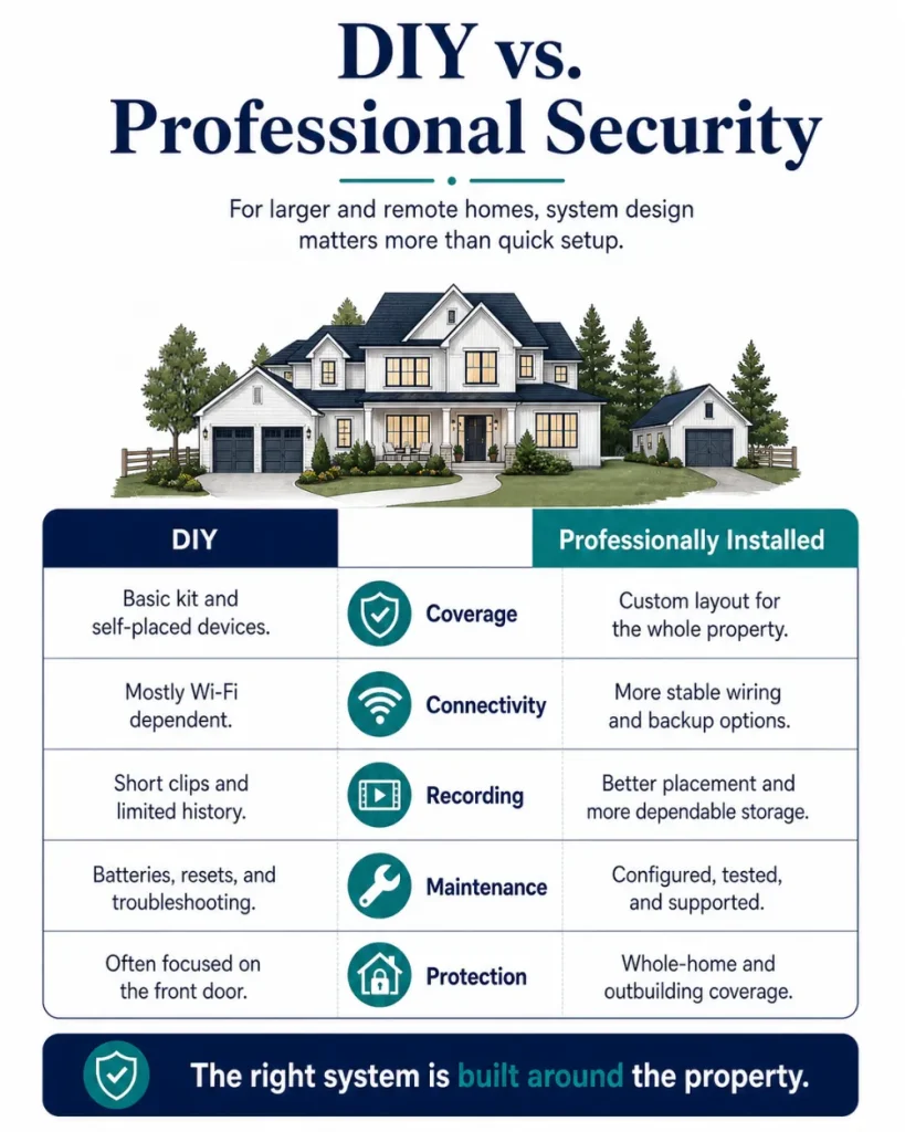 DIY vs Professionally installed