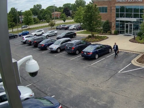 smart-camera-parking lot