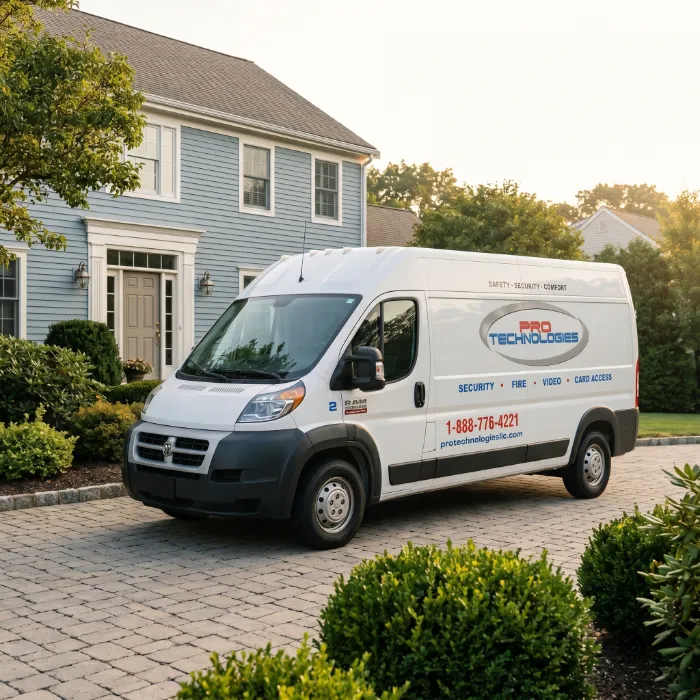Pro Technologies Van on time