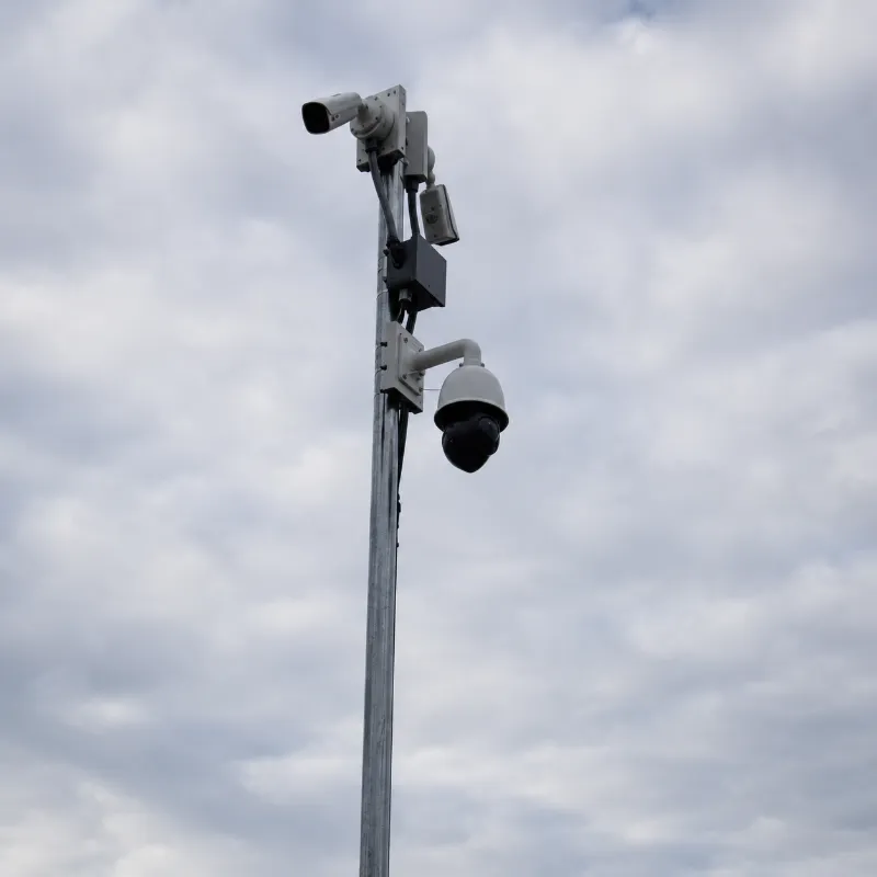 camera on pole Ashland elementary pro technologies