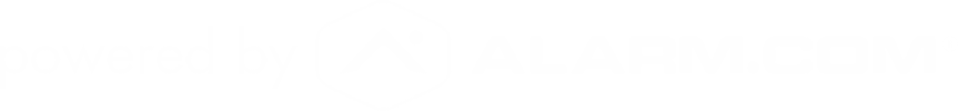 powered by alarm-com white