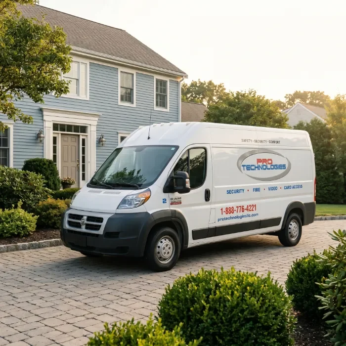 Pro Technologies Van on time